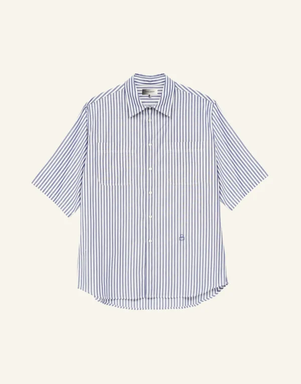Tom Tailor linen mix t-shirt in olive green