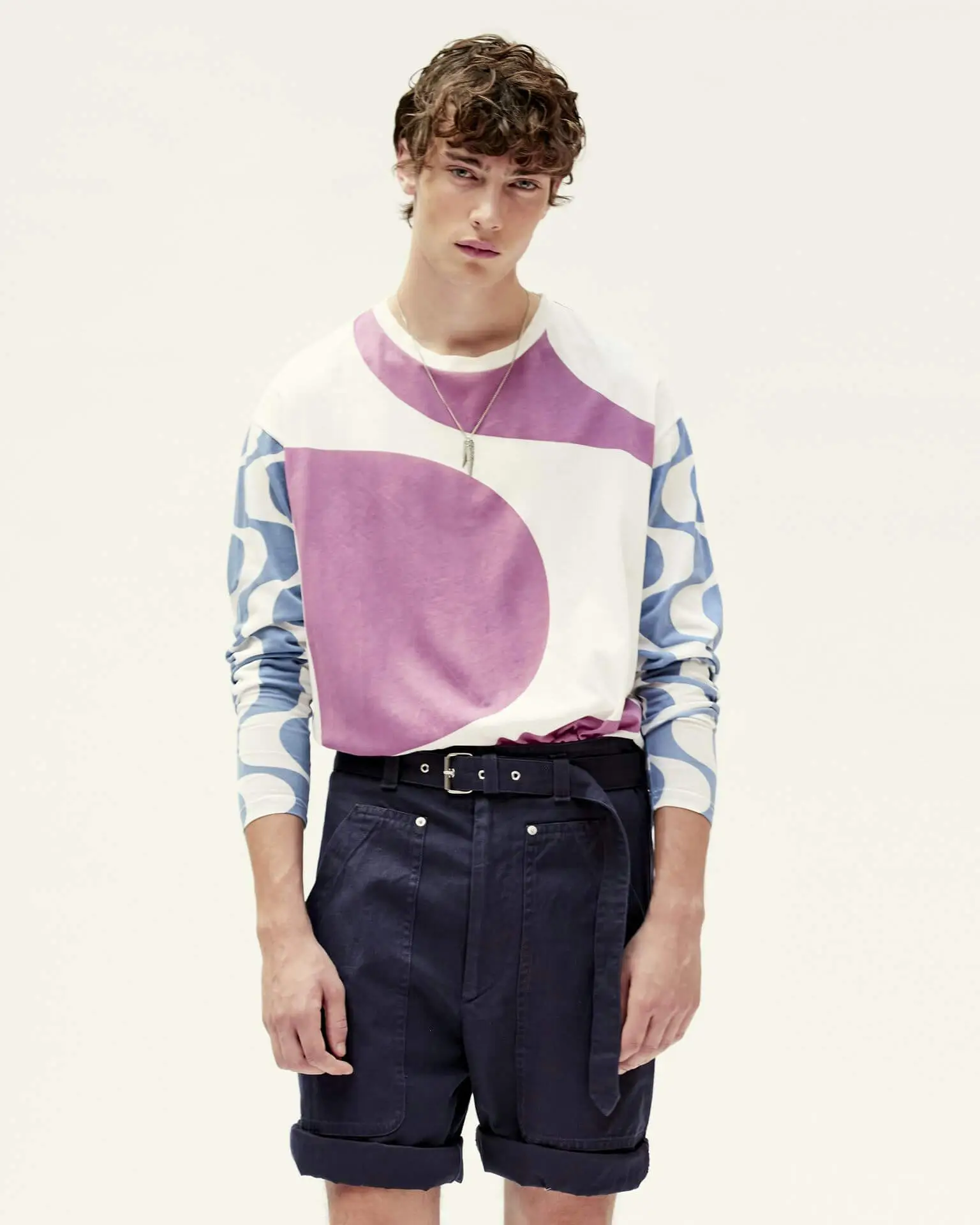 Wedding linen shirt in mint - Image 6